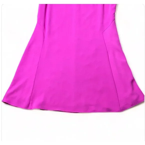 Ralph Lauren Womens Sleeveless Pink Dress 16W Polyester Blend - Picture 5 of 14
